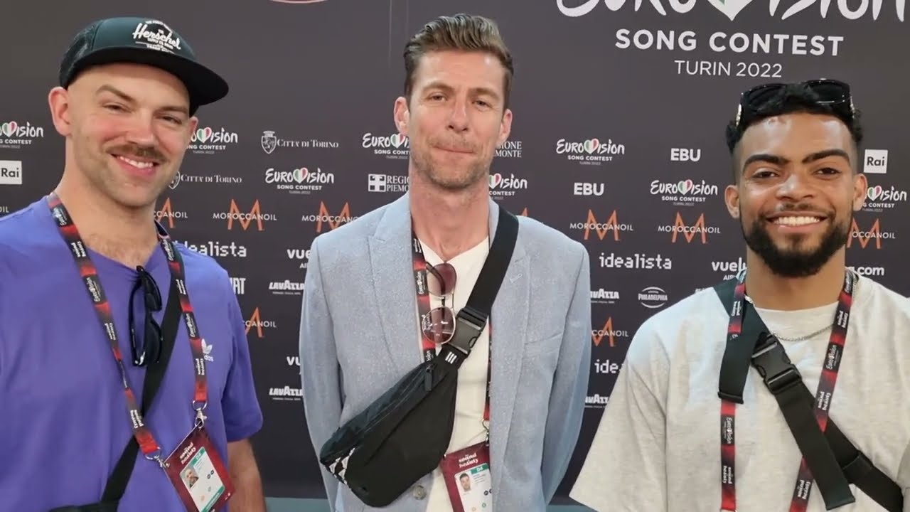 Interview Azerbaijan - Fade To Black | Mads Enggaard, Thomas Steengaard, Boris Andr&eacute; | #Eurovision