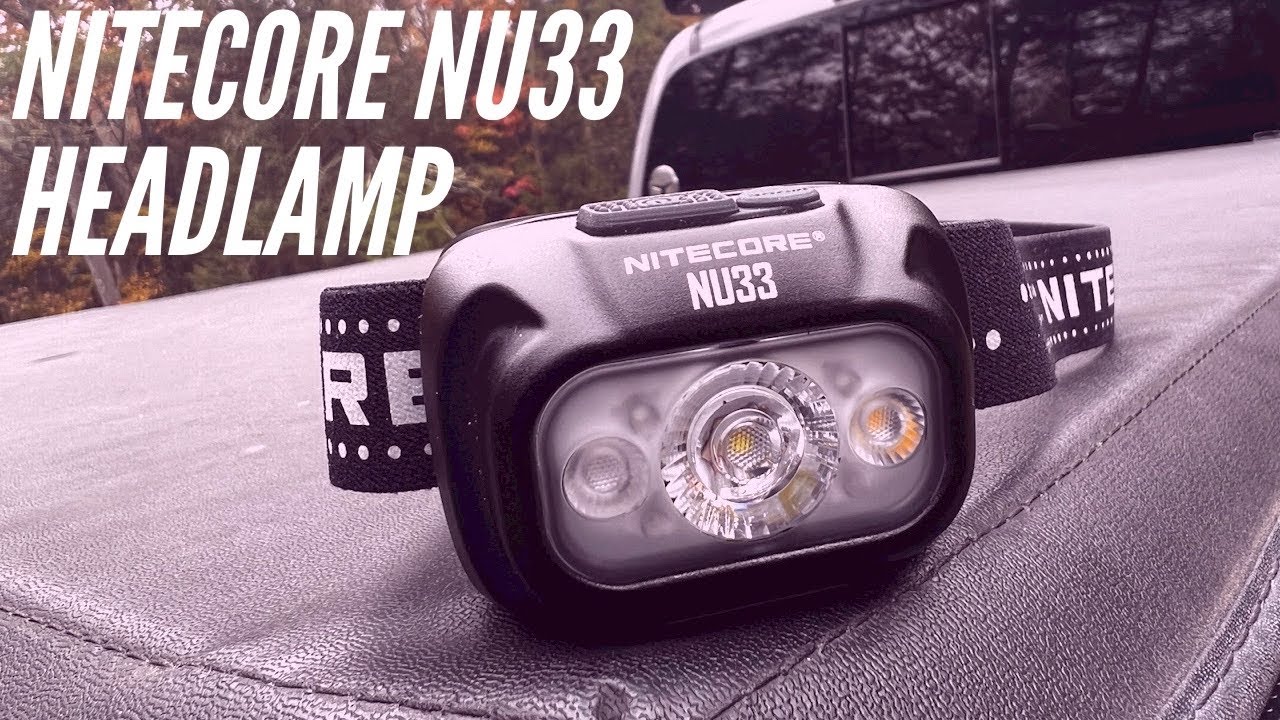 Nitecore NU33 Headlamp: 700 Lumens, Variety Of Output Colors, USB-C Rechargeable