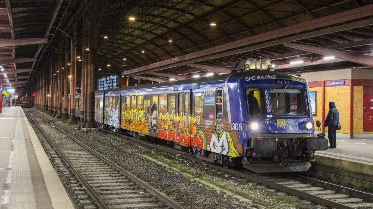 Une soirée a Strasbourg #2 (Nightjet, RRR, Corail...)