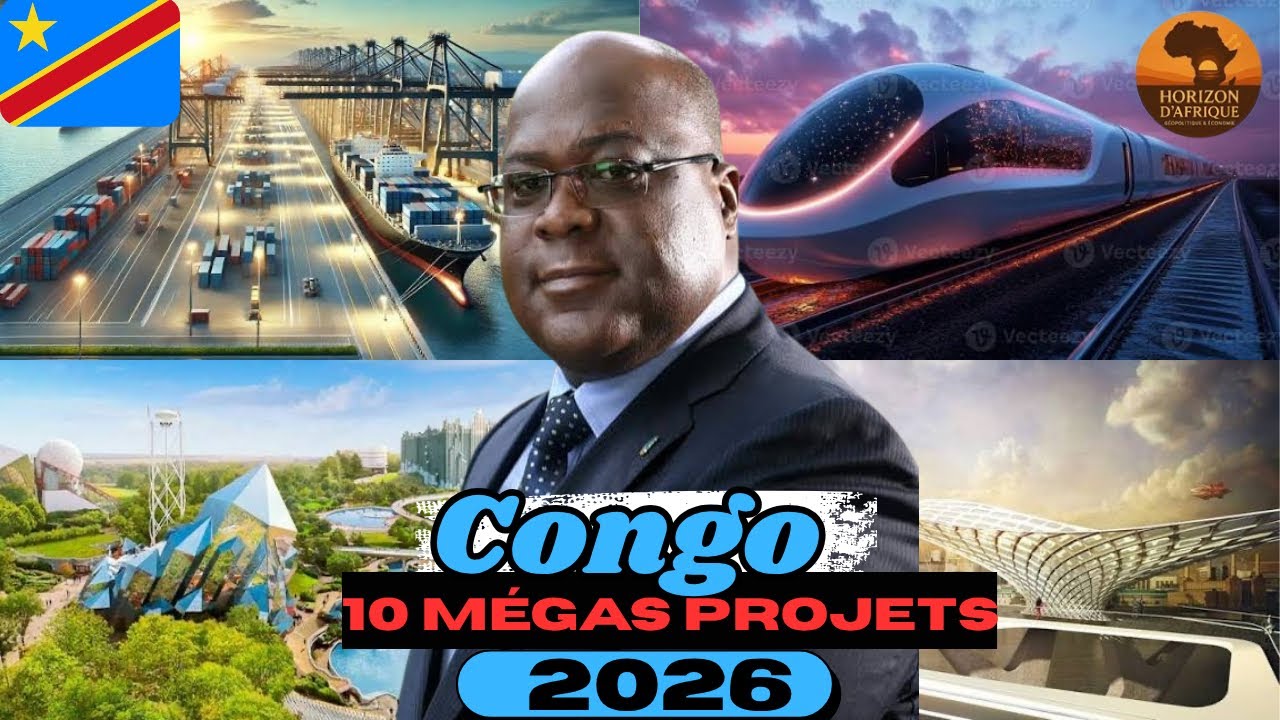 Les 10 Méga-Projets Révolutionnaires de la RDC en 2026 : Un Géant Africain en Pleine Renaissance !