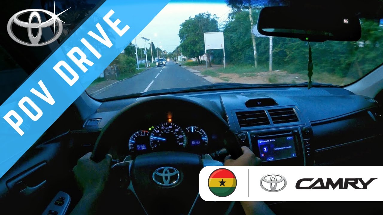 2014 Toyota Camry  SE 2.5L V6 Sedan | POV Test Drive