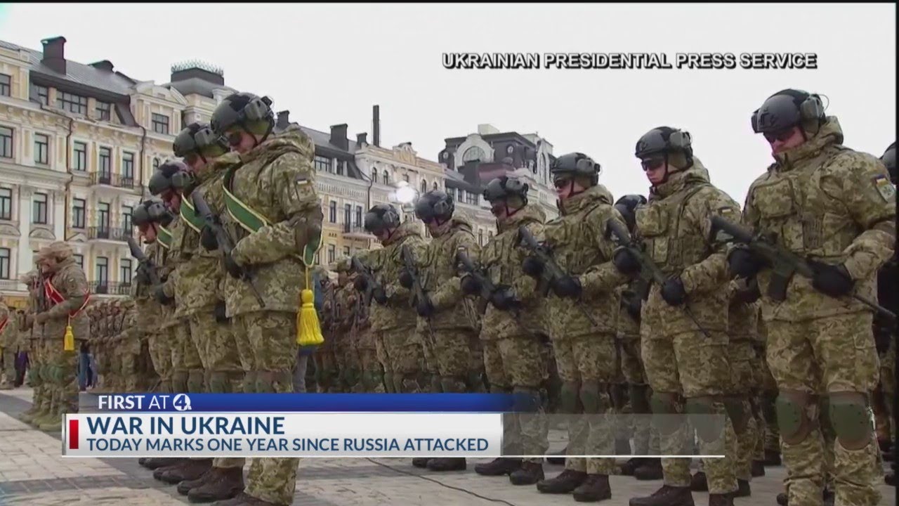 One year later: Ukrainians in Ohio mark anniversary of Russian invasion