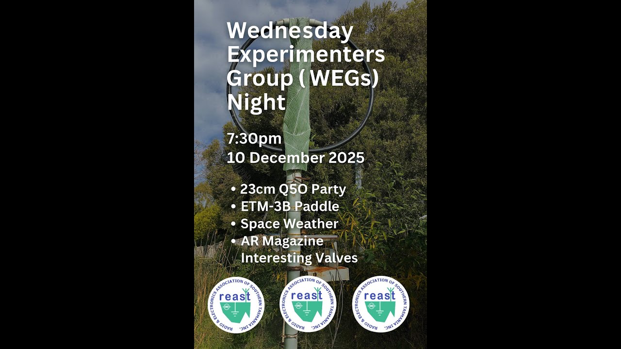 23cm QSO Party + 6/2m Aircraft Scatter +ETM-3B  Paddle + Space Weather + More