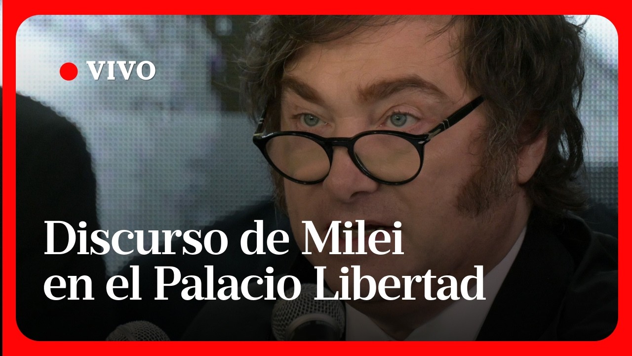 EN VIVO | Discurso del Presidente Milei en el Homenaje a Adam Smith en el Palacio Libertad