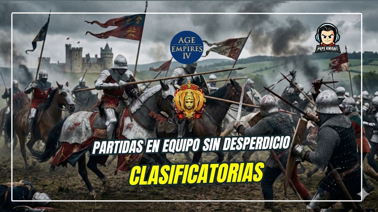 Game Play en Equipos Volvemos para Subir Elo  clasificatoria Age of Empires