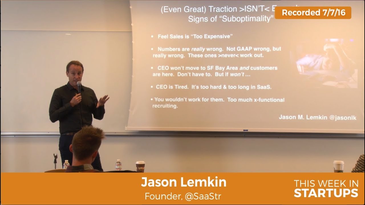 Jason Lemkin, founder of SaaStr, on lessons learned from worst investments & identifying flaws