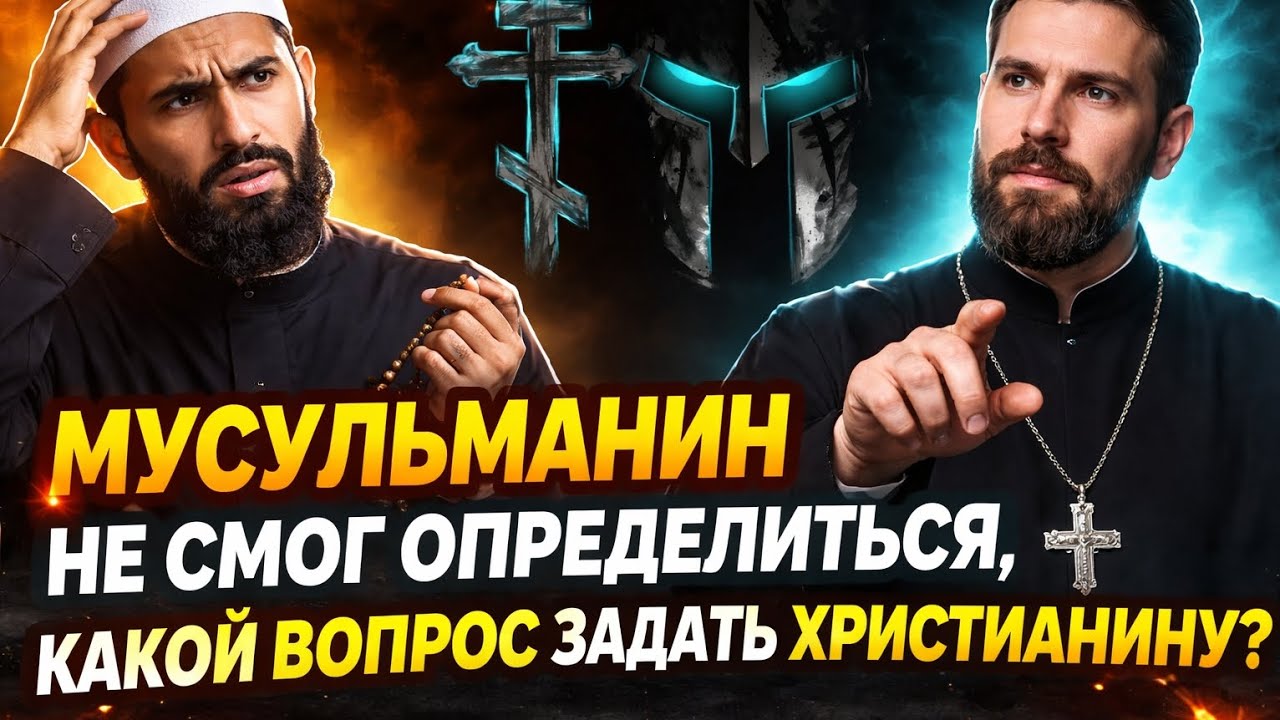 Мусульманин не смог определиться, какой вопрос задать христианину