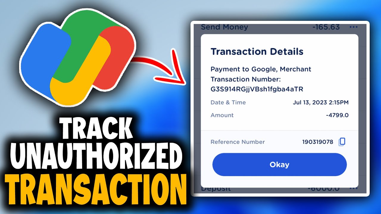 How to Track Unauthorized Transactions on Google Pay - Easy Guide