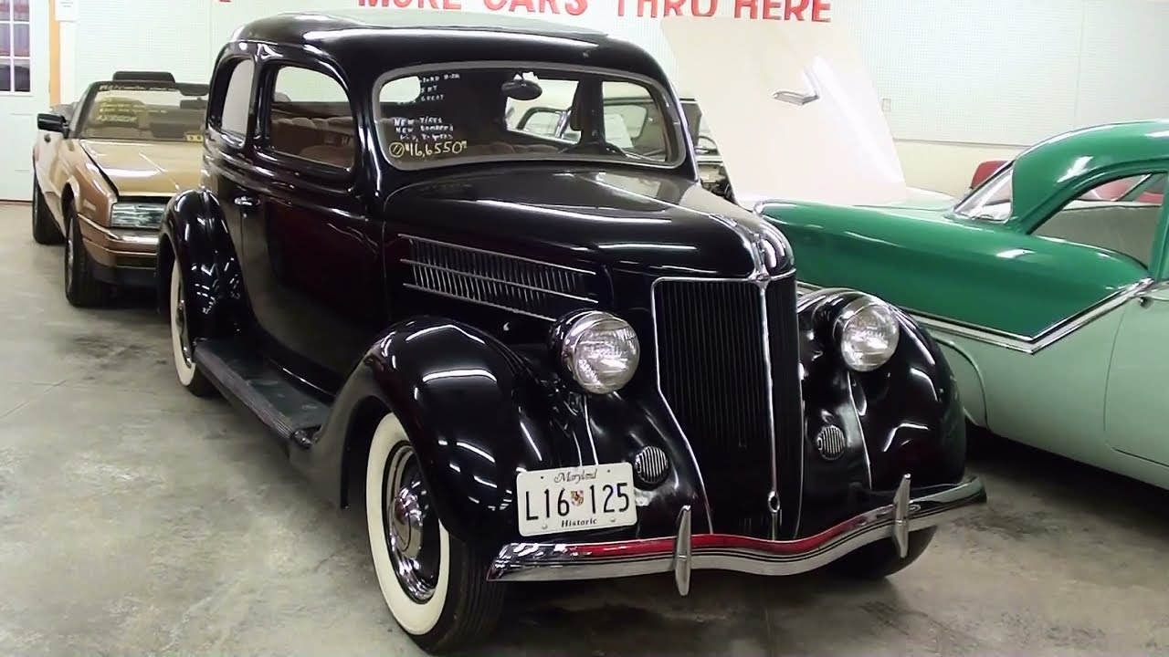 1936 Ford 2dr Sedan Flathead V8 - Nicely Restored Original at Country Classic Cars