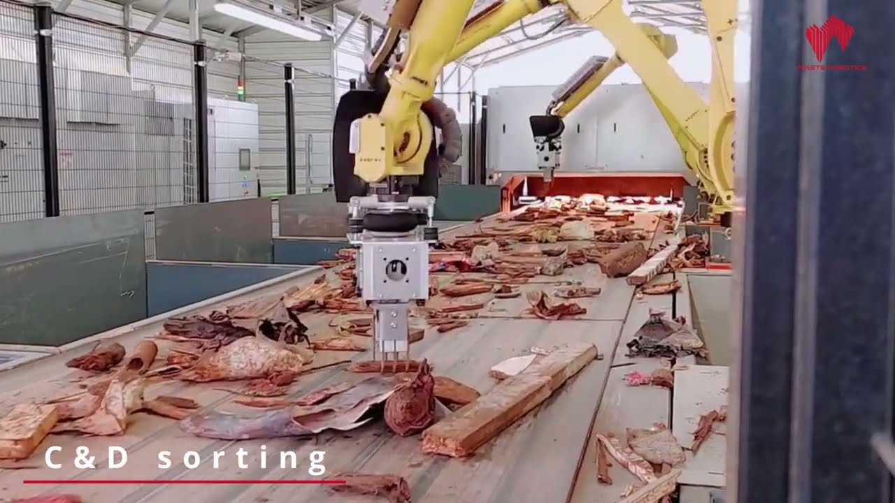 Waste Sorting Robot - Recyclables, Bags, Styrofoam, C&D