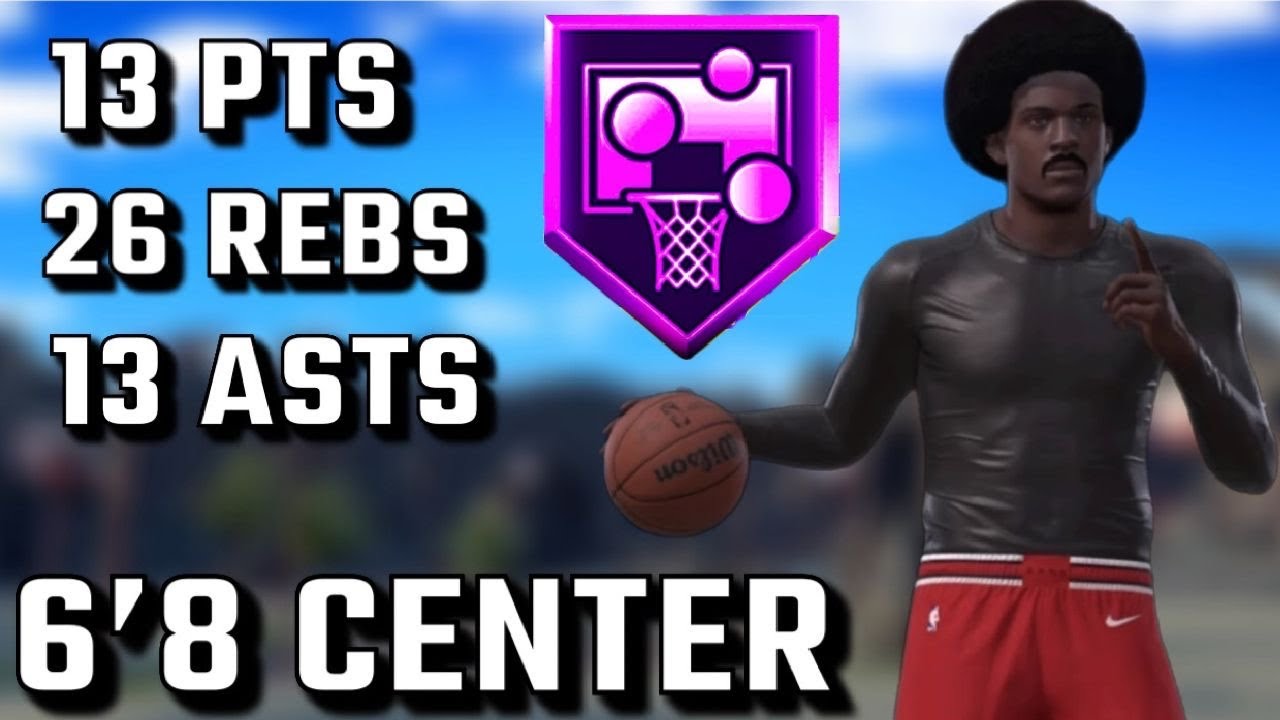 Rec Randoms Left me to Play 1v5 on my 99 REBOUND 6'8 Center in NBA2K24