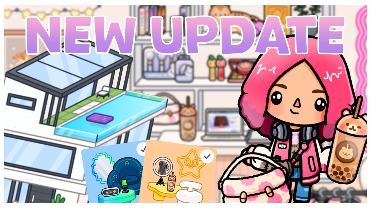NEW MANSION + FURNITURE PACKS OUT NOW ⭐️✨ - TOCA BOCA WORLD 🌎