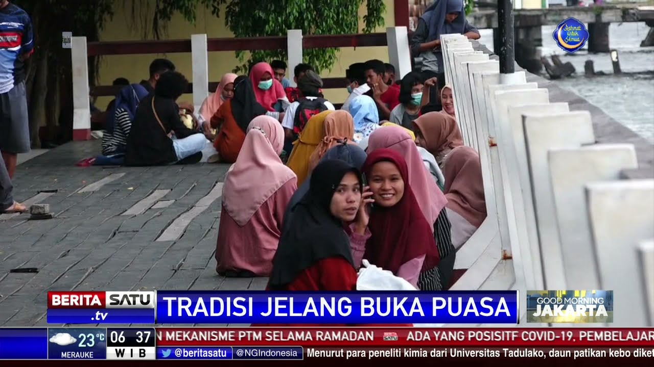 Taman Nukila, Lokasi Favorit Warga Ternate Menunggu Waktu Berbuka Puasa