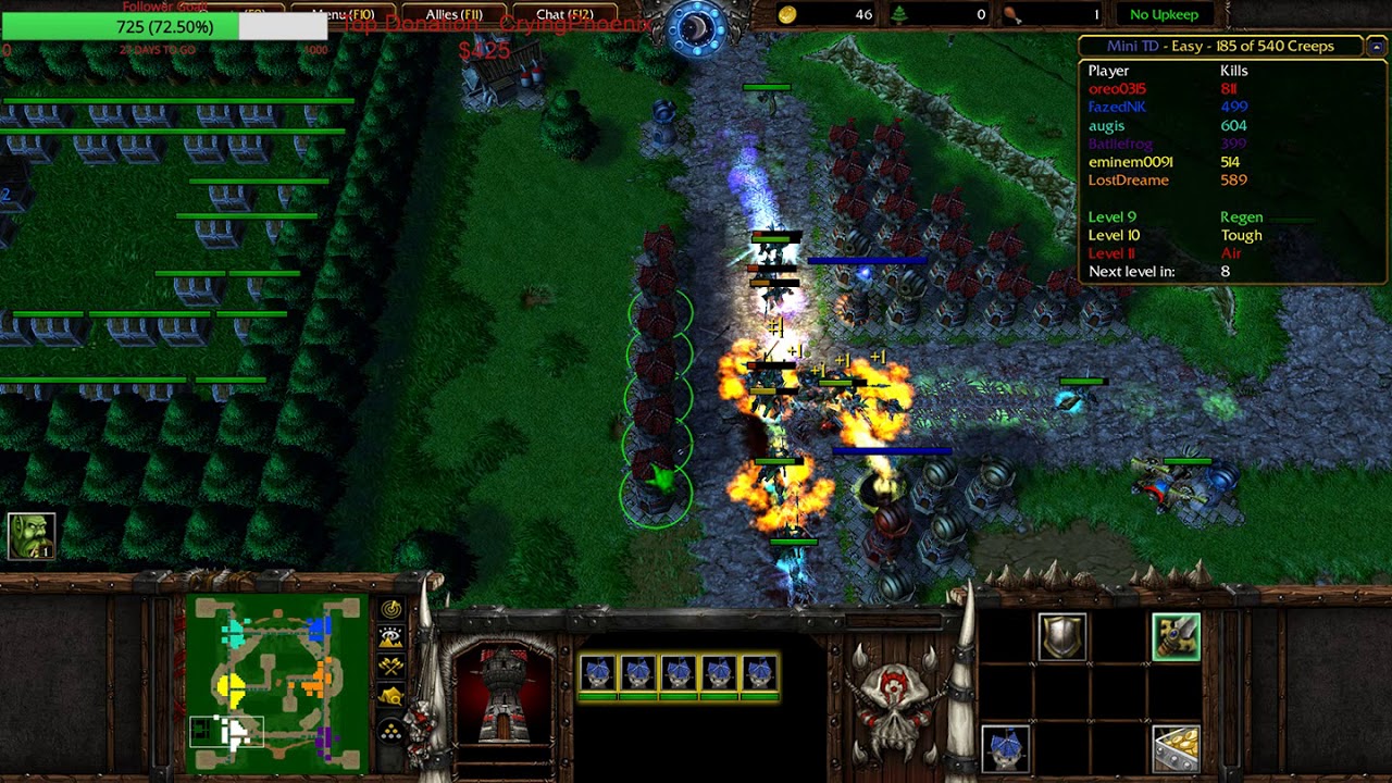 Warcraft 3: Mini Circle TD #1