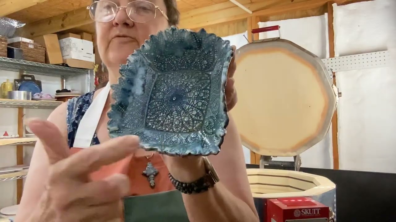 Kiln opening: Sweater Weather Dinnerware, TN plate. 8/09/25 Dianna’s Mud Shop 