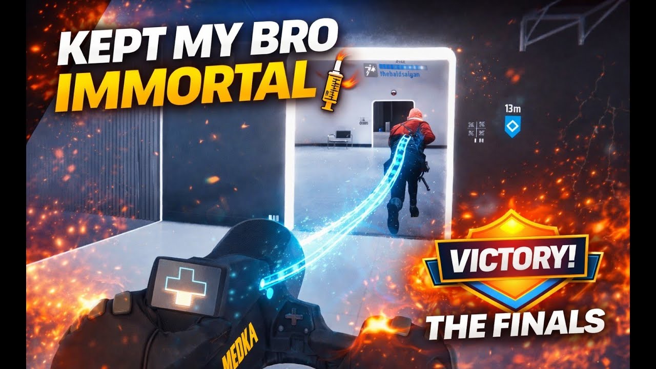 I Didn’t Chase Kills… I Kept My Bro Immortal | THE FINALS #thefinals #thefinalsgameplay #pcgaming