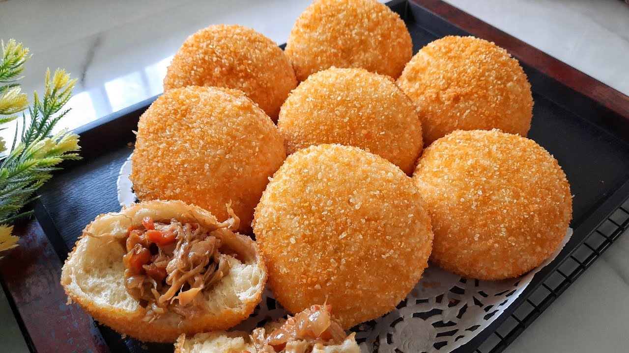 Saya Tidak Beli Dari Luar Lagi Saya Buat Di Rumah | Roti Goreng Isi Ayam