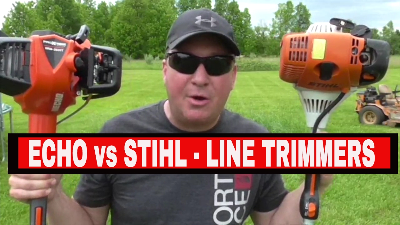 ECHO SRM-2620T vs STIHL FS90R LINE TRIMMER COMPARISON