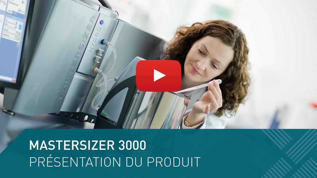 La granulométrie laser plus intelligemment avec le Mastersizer 3000