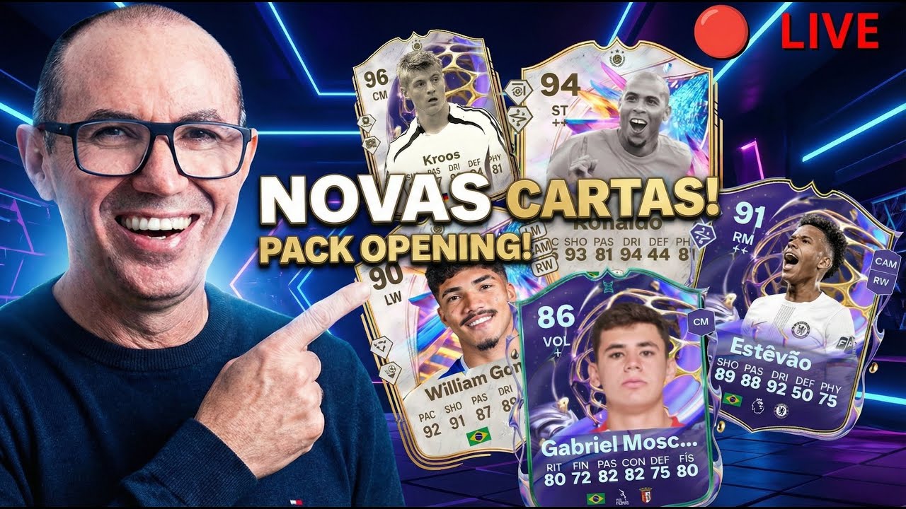 TERMINANDO OS TOKENS 🇧🇷 - EAFC26 !ZAP, !INSTAGRAM, !COINS