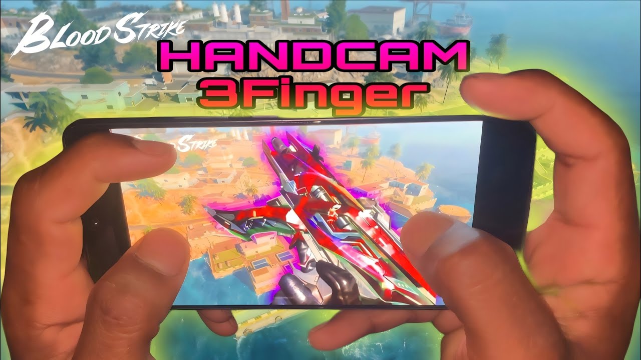 HANDCAM🔥 3 Finger 🔥MP5 40 KILLS🙀 BLOODSTRIKE
