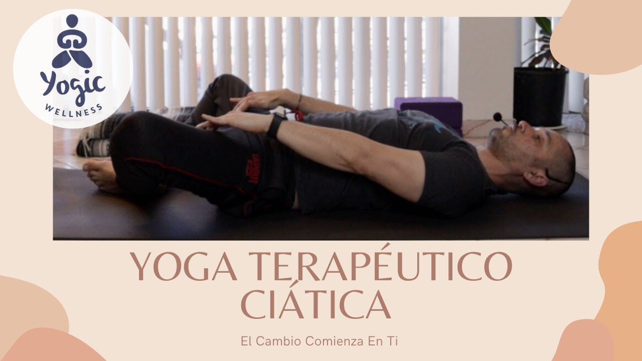 Yoga Suave Terapéutico Nervio Ciático, Caderas, Espalda Baja. Practica de 60 min.