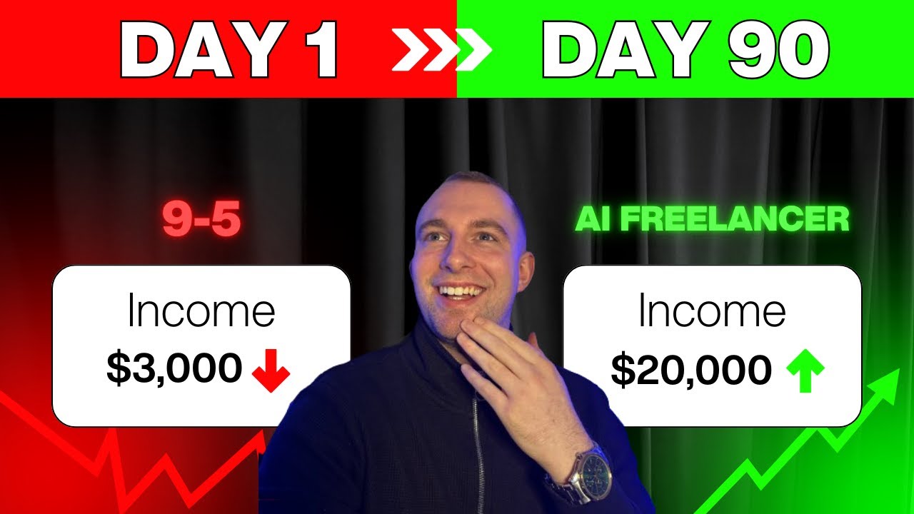 Broke Employee to 6 Figure Ai Freelancer: My 90-Day Transformation