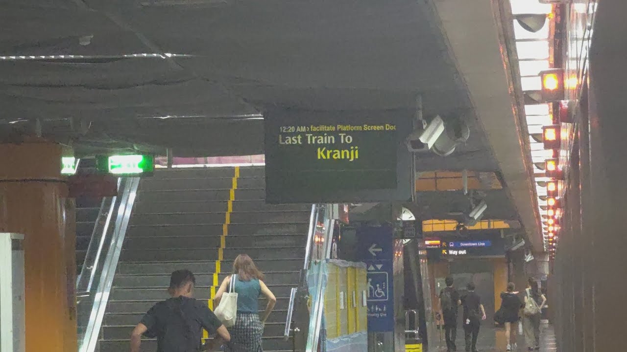 (NSL🔴,Last train to Kranji) C151A 563/564 NS25 City Hall too -» NS20 Novena