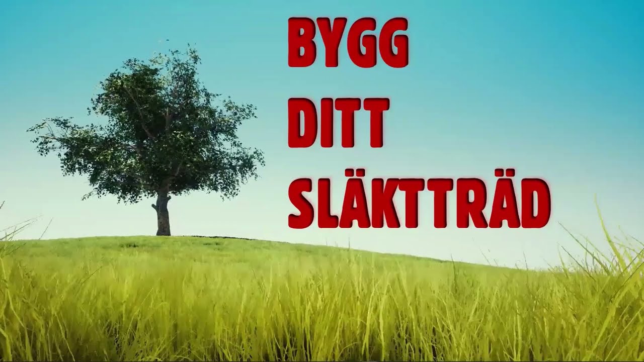 Föreläsning med ArkivDigital den 3 april 2024 - ArkivDigitals släktträd