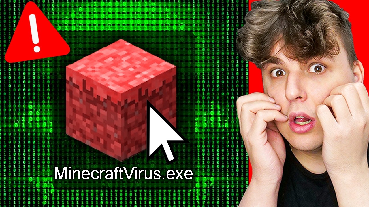 TESTUJE NIEBEZPIECZNE MINECRAFTOWE WIRUSY z INTERNETU 😱!!!