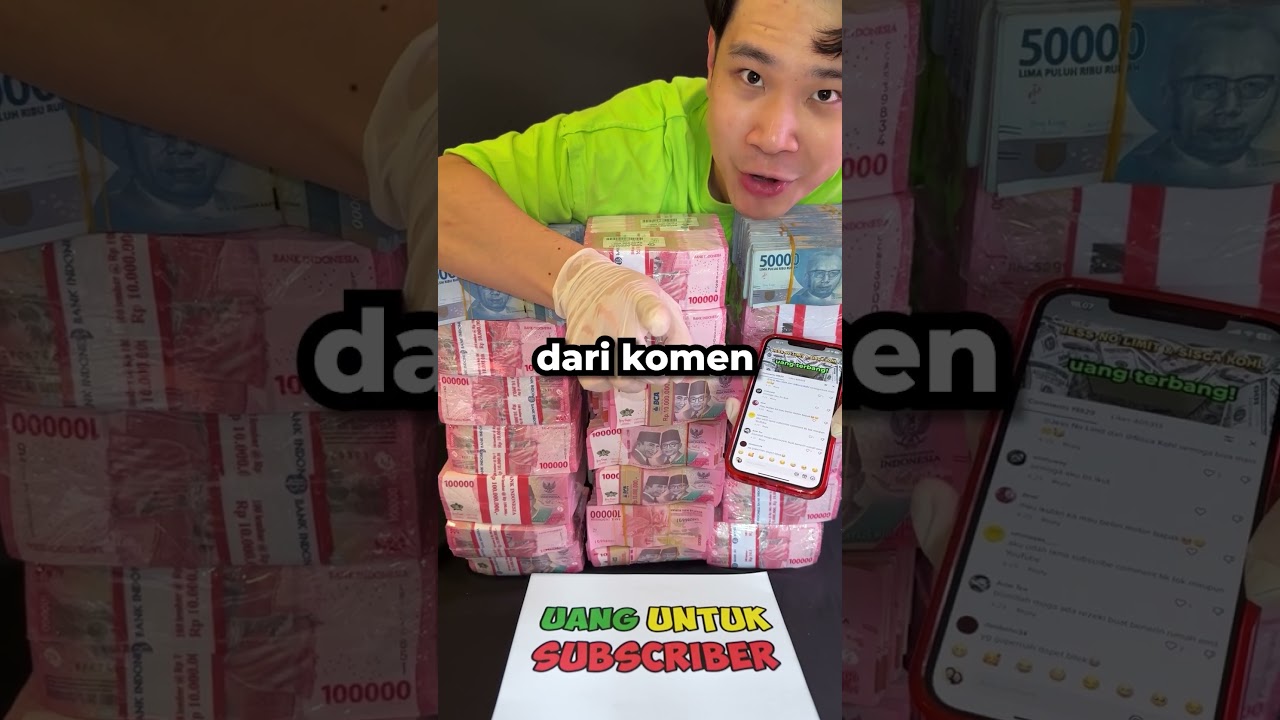 ASMR Susun Uang!