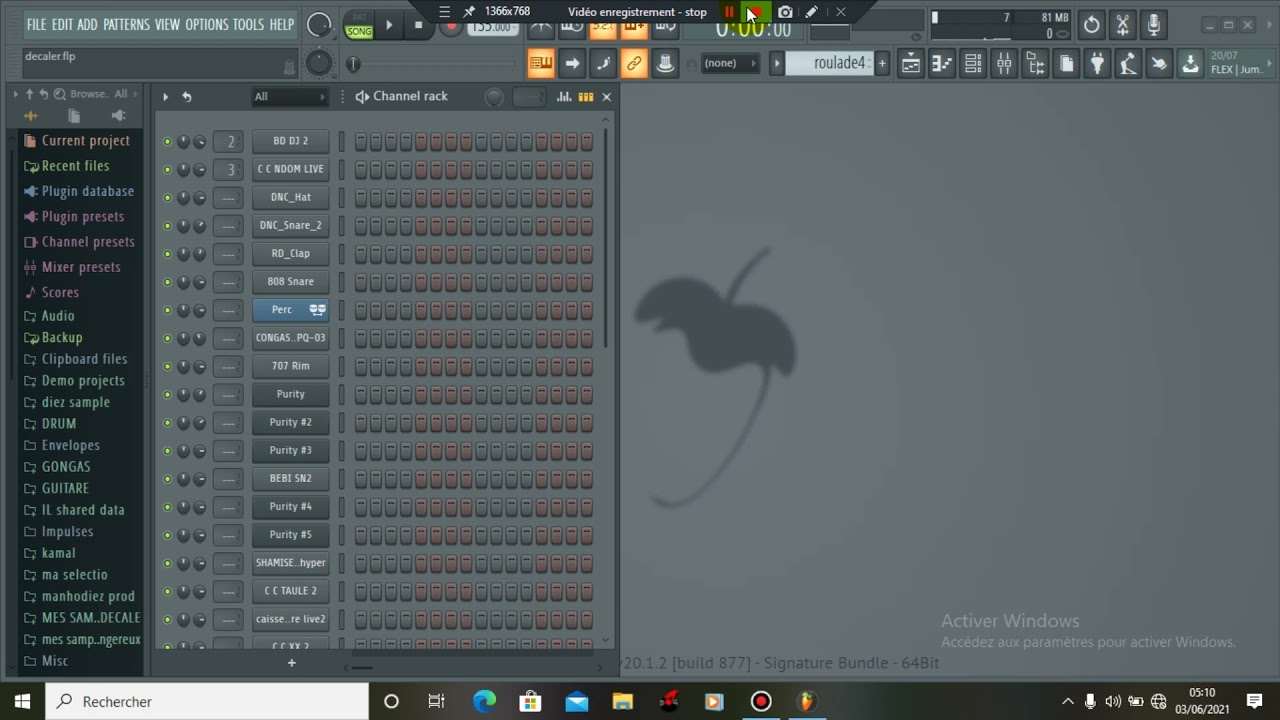 COMMENT FAIRE UN BEAT COUPER DECALER  PRO FL STUDIO