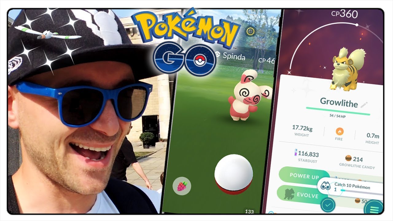 SHINY GROWLITHE W QUESTACH! ZŁAPAŁEM NOWEGO SHINY W POKEMON GO