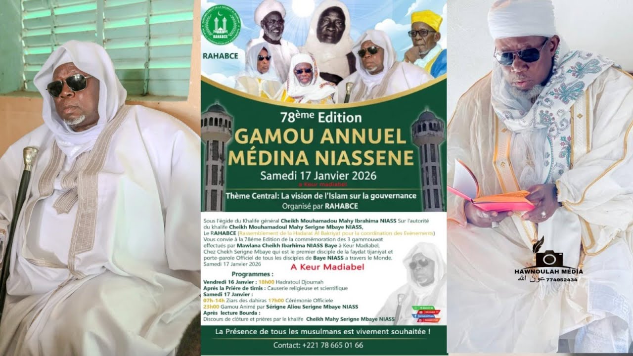 🔴 &Eacute;dition Sp&eacute;ciale GAMOU 2026 | M&eacute;dina Niass&egrave;ne &ndash; Keur Ma Diabel | LERAL TV