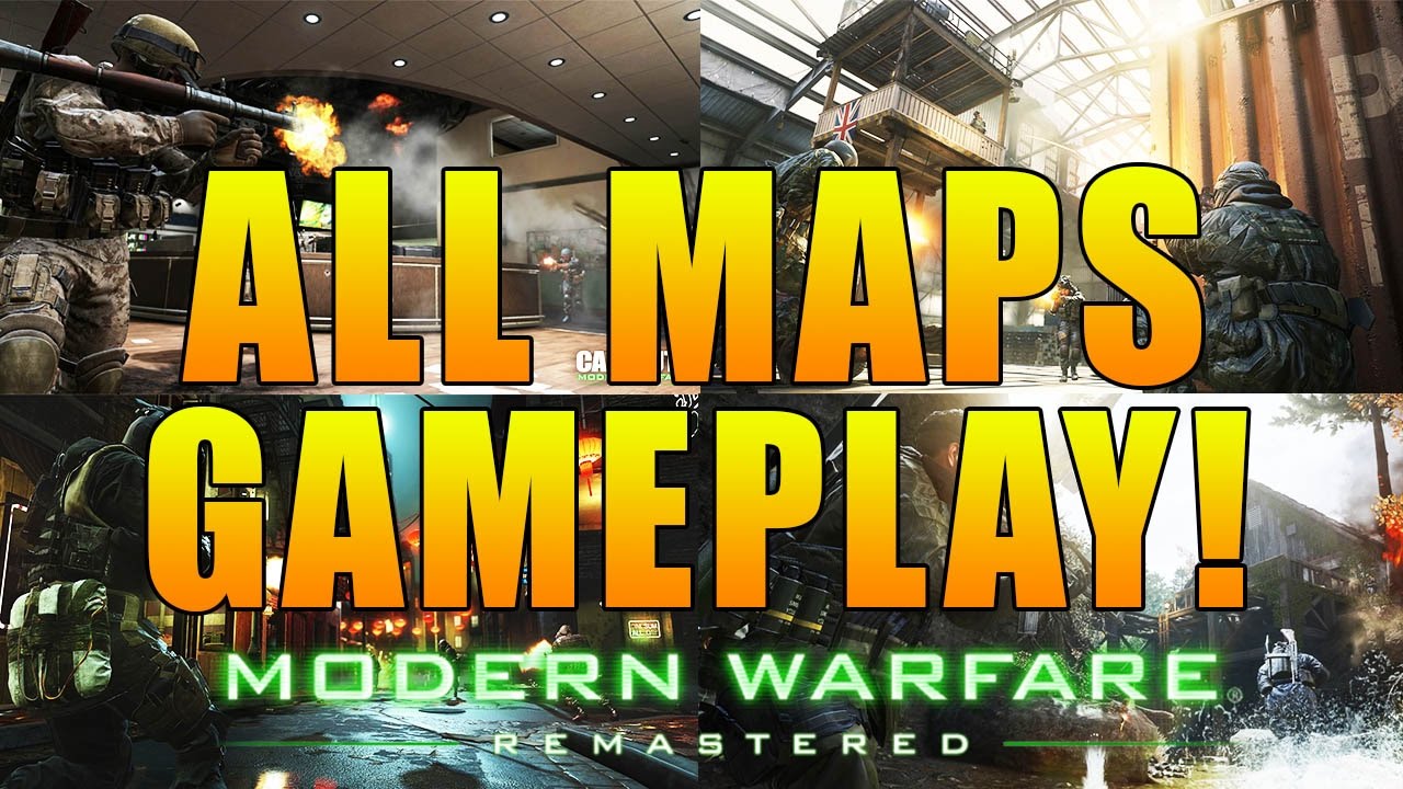 NEW MODERN WARFARE REMASTERED VARIETY MAP PACK! | CREEK, BROADCAST, CHINATOWN, & KILLHOUSE GAMEPLAY!