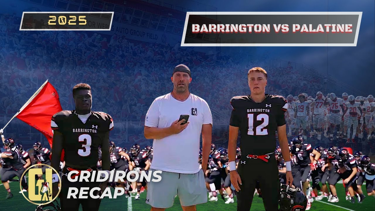Barrington Vs Palatine Football 2025 ||Week 5 GOTW||