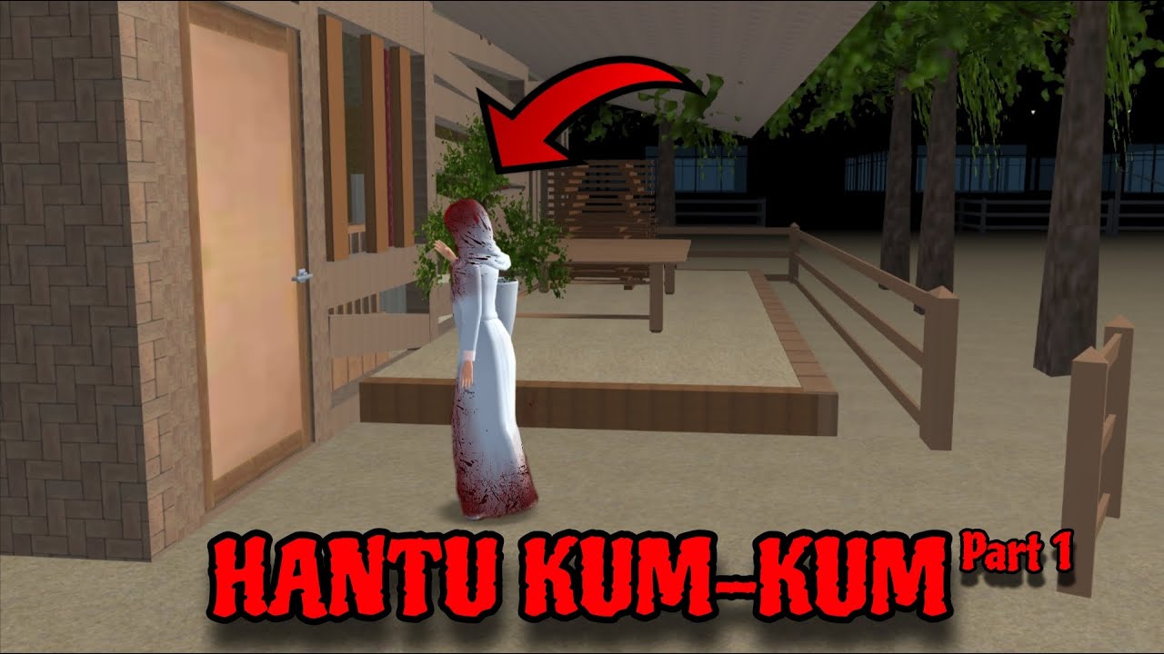 Yuta Dan Mio Didatangi Hantu Bu Kum-Kum Penjaga Kopi || Sakura School Simulator