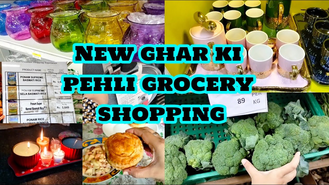 New Ghar ki pehli Grocery Shopping | Itna Sasta Para Hai | Wow kuch tu achieve kia