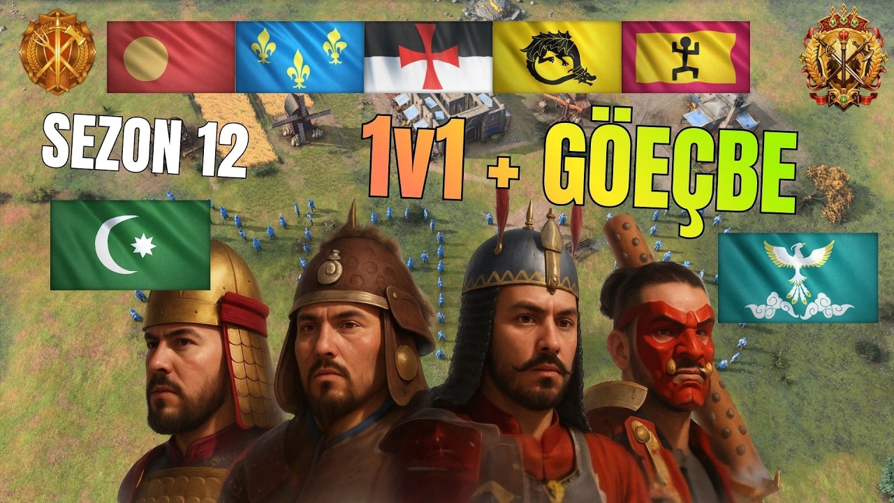 Zafer Getiren Maçlar Canlı Yayında | Age of Empires IV