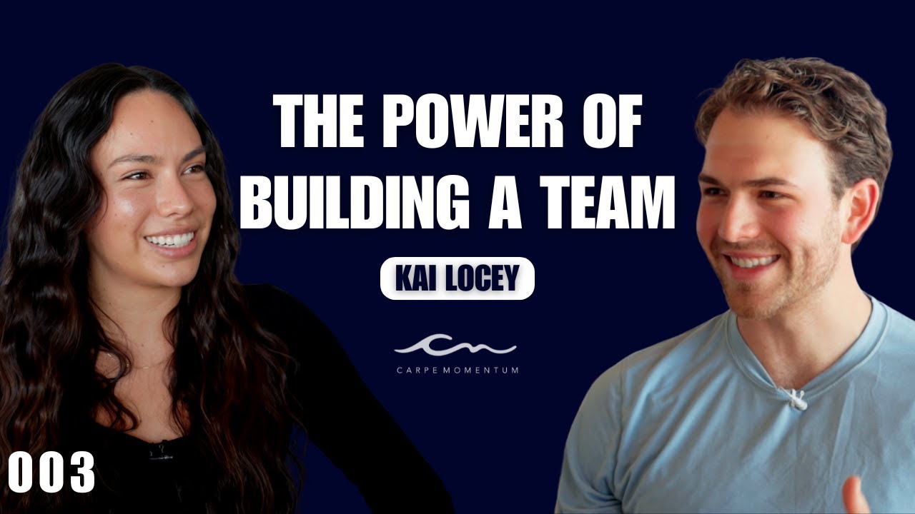 The Power of Building a Team with Kai Locey | Kolder Creative | The Carpe Momentum Podcast 003