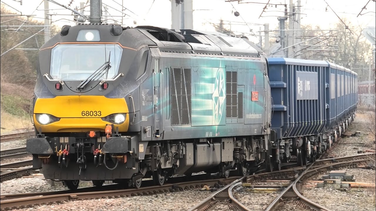 Fantastic Freight Action At Stafford Warrington Carnforth Lancaster 10th February 2026 WCML 