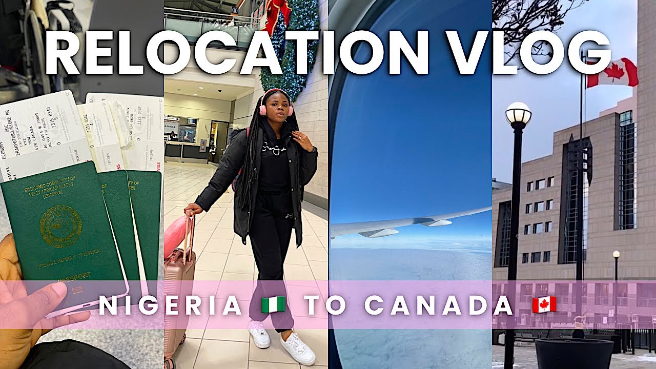 TRAVEL VLOG: MOVING FROM NIGERIA TO CANADA- #travelvlog #openworkpermit #internationalstudent