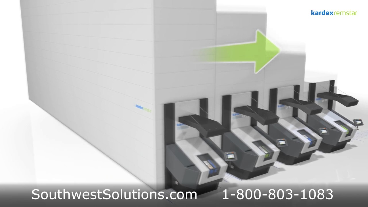 Vertical Buffer Module Automated Storage Parts Delivery Machine Picking Efficiency
