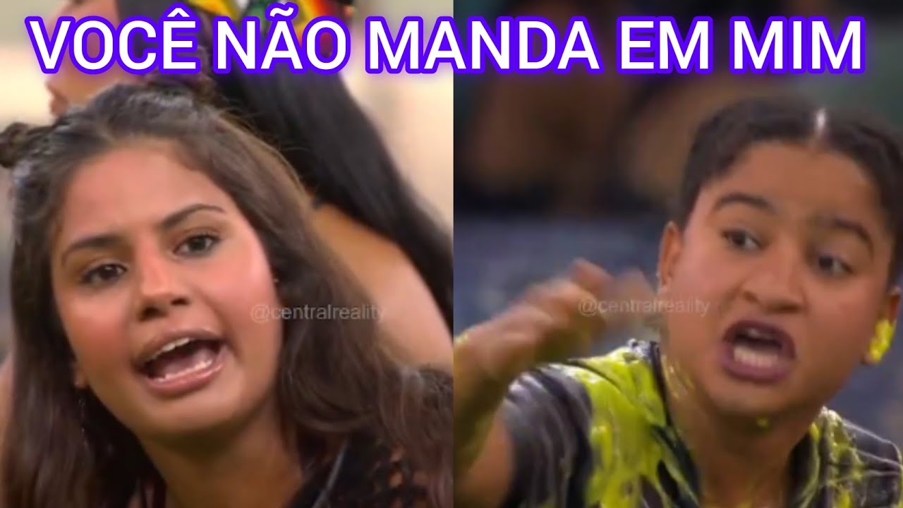 TRETA 'MILENA CHAMA CHAIANY DE FALSA E GABRIEL PERGUNTA O MOTIVO 'EU FALO O QUANTO QUISER VC NÃO...