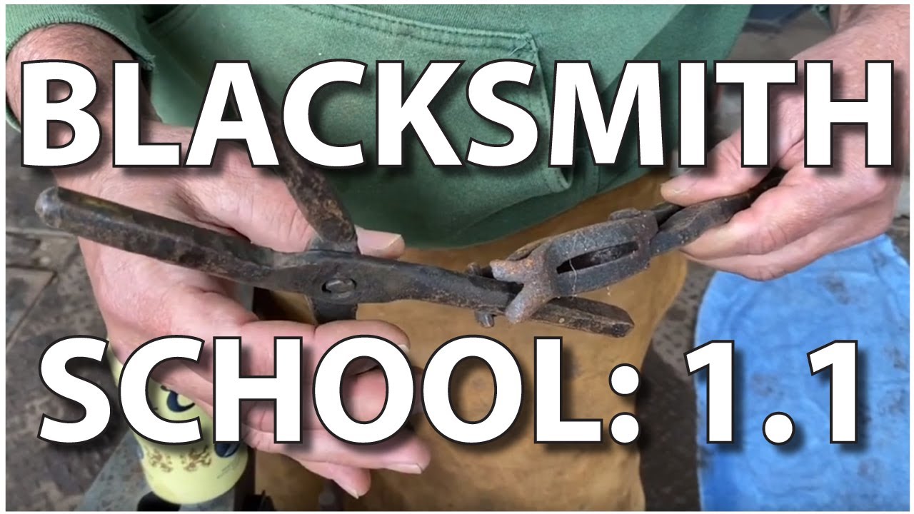 Blacksmithing School: 1.1 Will Bastas Intro to Little Monkey Hands (of Death) Tongs
