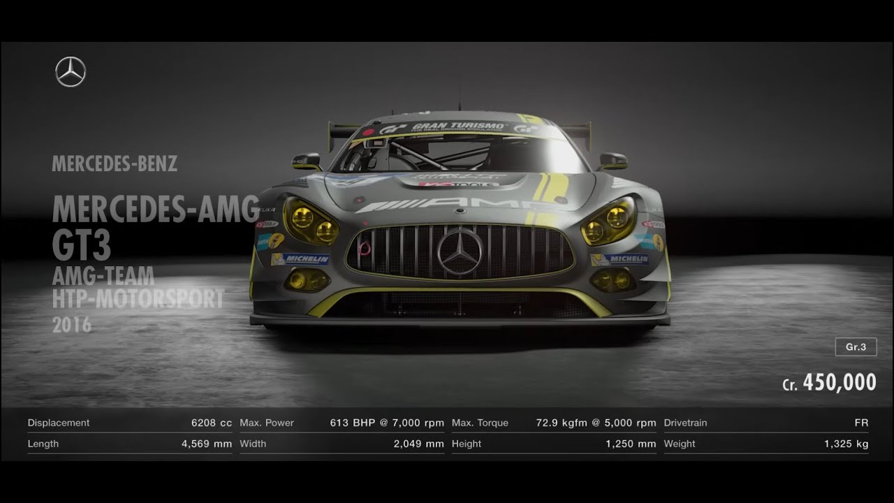 Gran Turismo SPORT Online - Mercedes benz AMG GT3 - Circuit de Spa Francorchamps  Belgium