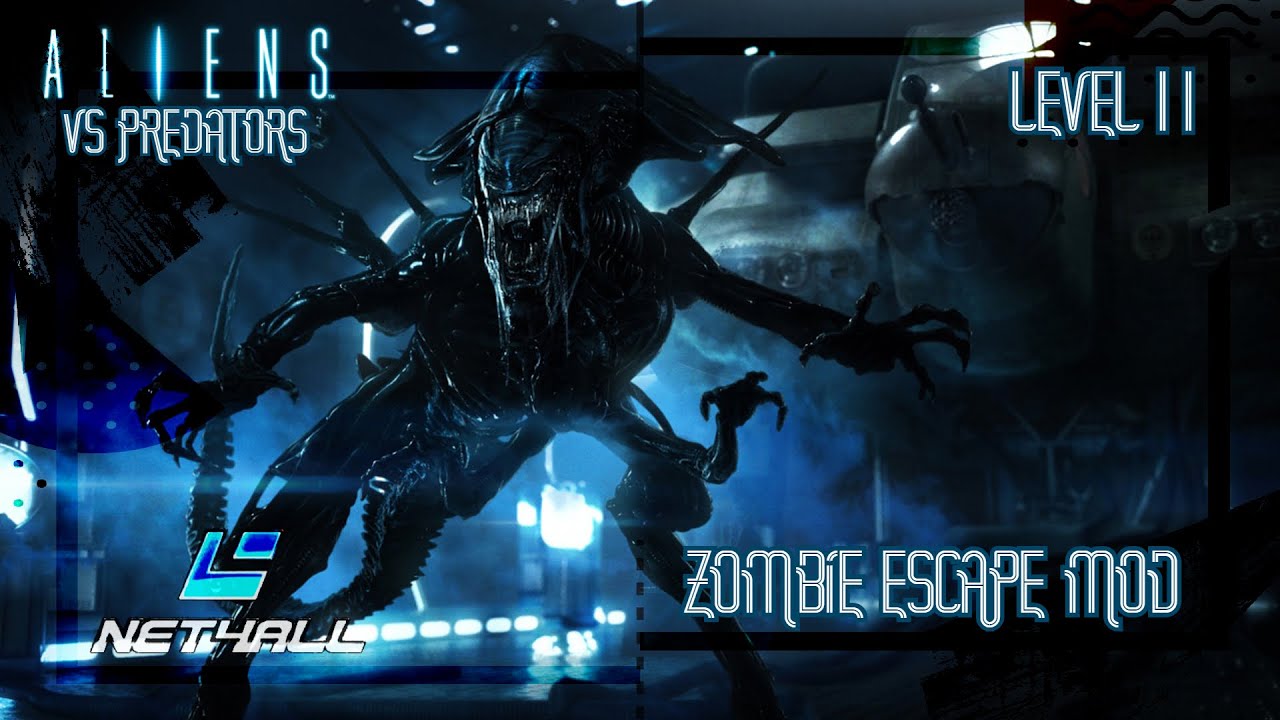 CS:Source【ZE】| BOSS ALIEN FIGHT【LEVEL II】in Alien_vs_Predator_v5 | Net4ALL ϟ