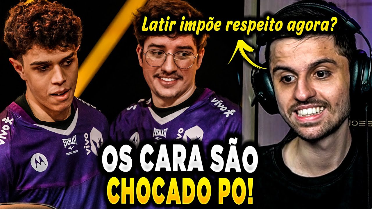 VIVO KEYD O TIME QUE SURPREENDEU O BR6! - RAZAH REACT
