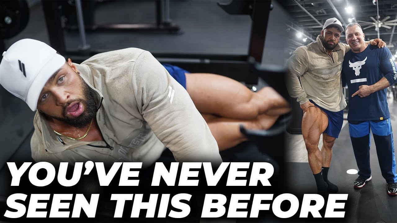 MILOS KILLED ME DURING LEG DAY | ft. MILOS SARCEV
