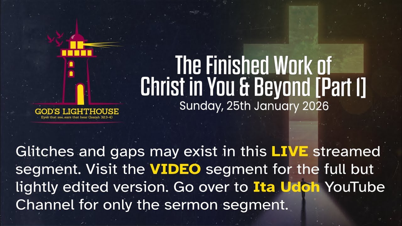 [c] Sun. Jan 25 2026 || Sunday Meeting || Ita Udoh || God's Lighthouse